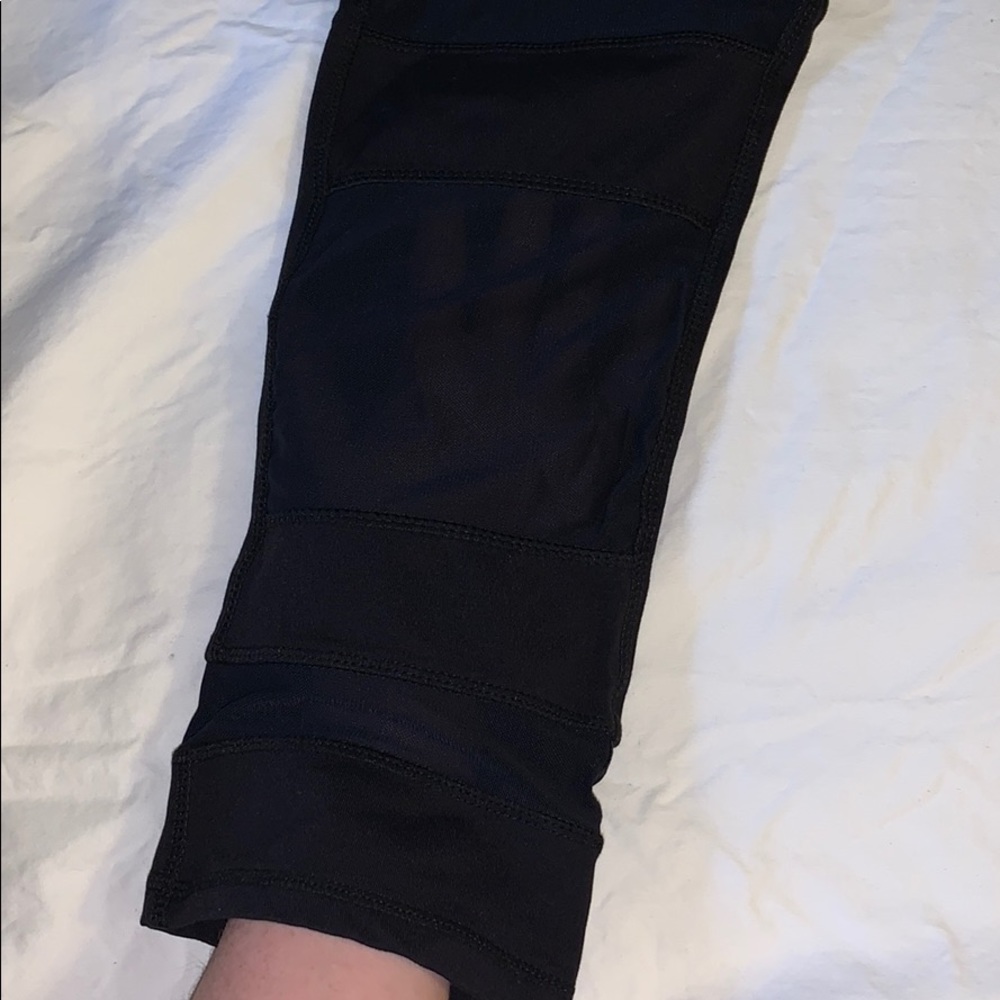 Mesh Cropped leggings
